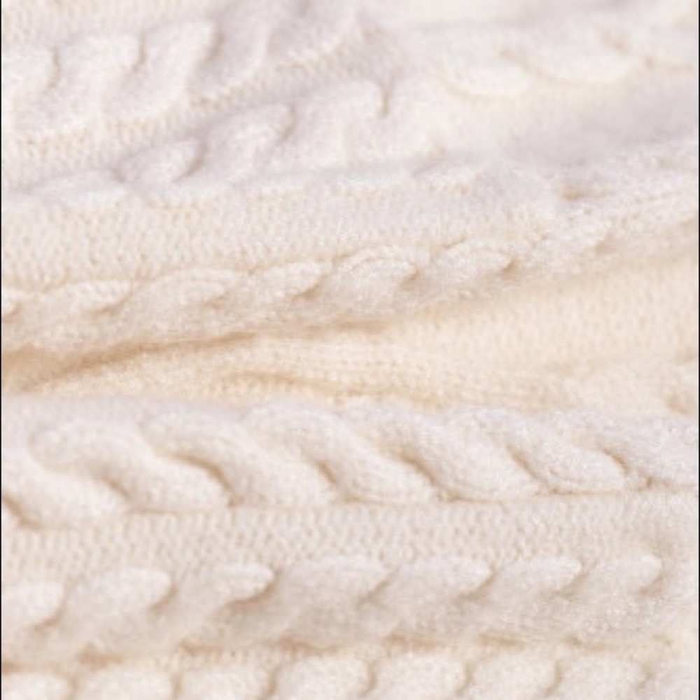 Beige High Neck Textured Bodycon Sweater Dress - Picture 13 of 14